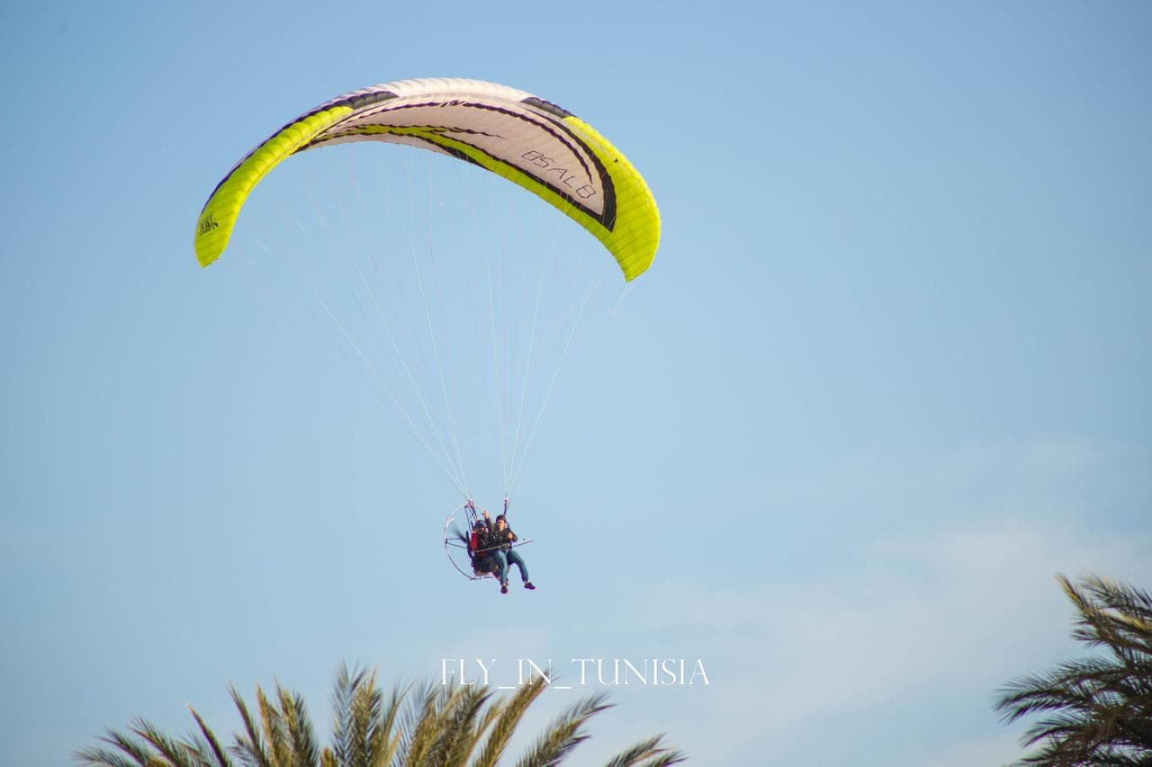 Raid Paramotor Tunisia